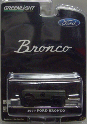 画像: GREENLIGHT HOBBY EXCLUSIVE 【1977 FORD BRONCO】を更新致しました。