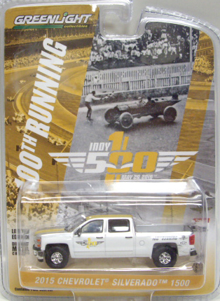 画像: GREENLIGHT HOBBY EXCLUSIVE "100th RUNNING INDY 500" 【2015 CHEVROLET SILVERADO 1500】を更新致しました。