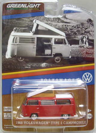 画像: GREENLIGHT HOBBY EXCLUSIVE 【1968 VOLKSWAGEN TYPE 2 CAMPMOBILE】 を更新致しました。