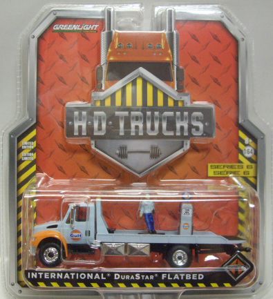 画像: GREENLIGHT HEAVY DUTY TRUCKS S6 【INTERNATIONAL DURASTAR FLATBED】 (GULF)を更新致しました。