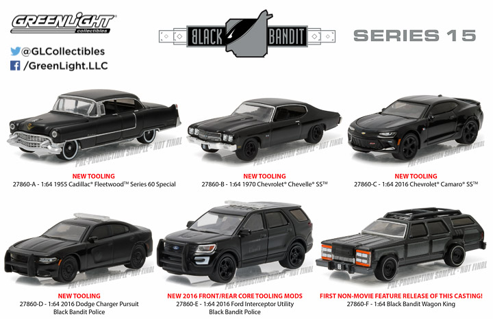 画像: GREENLIGHT BLACK BANDIT SERIES15を更新致しました。