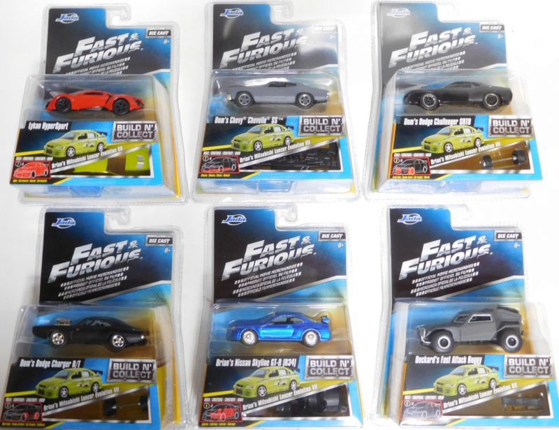 画像: JADA 1/55 FAST & FURIOUS 【BUILD N' COLLECT - WAVE3 6種セット】を更新致しました。