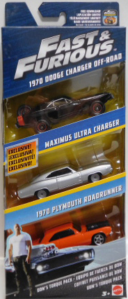 画像: 1/55 MATTEL "FAST & FURIOUS" 3-PACKを更新致しました。