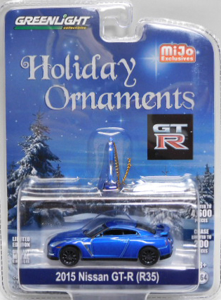 画像: GREENLIGHT MIJO EXCLUSIVE HOLIDAY ORNAMENTS 【2015 NISSAN GT-R (R35)】が再入荷致しました。