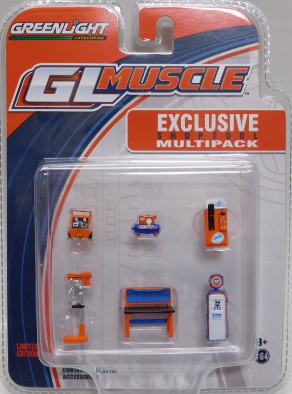 画像: GREENLIGHT GL MUSCLE EXCLUSIVE SHOP TOOL MULTIPACK【GULF OIL】を更新致しました。