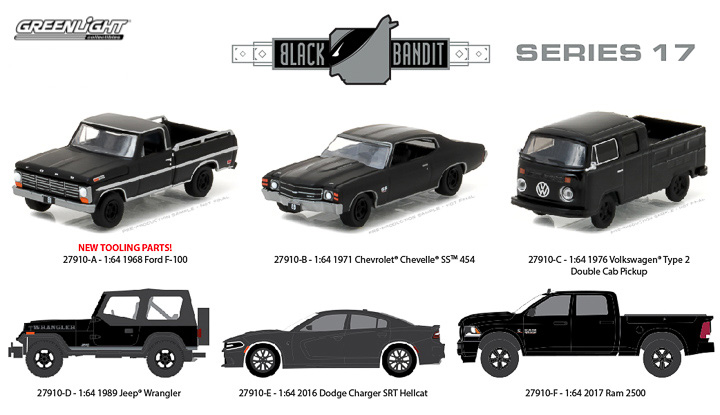 画像: GREENLIGHT BLACK BANDIT SERIES17 を更新致しました。