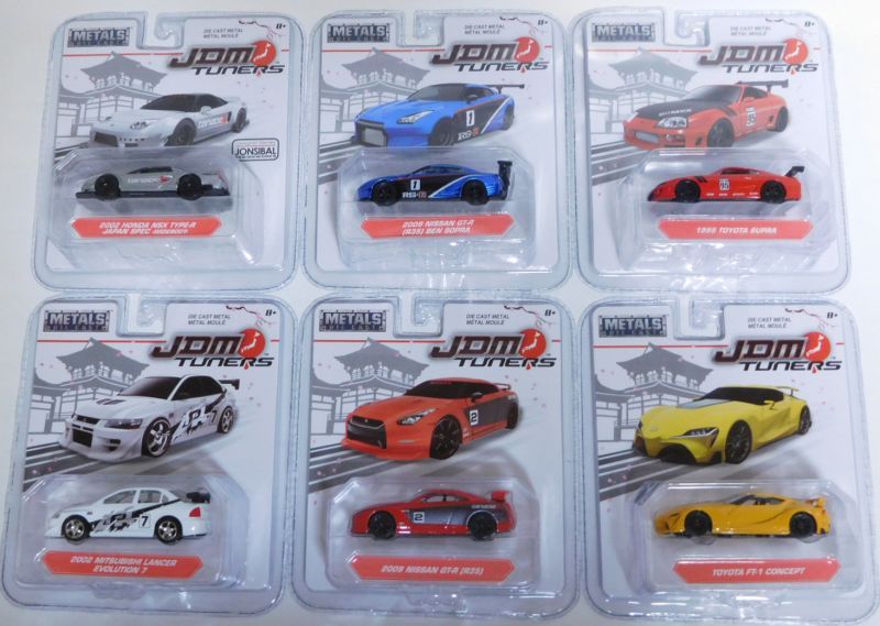 画像: JADA 1/64 【JDM TUNERS 6種セット(カラ－バリエーション）】を更新致しました。