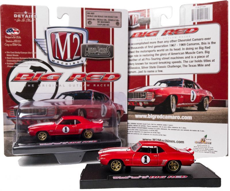 画像: M2 MACHINES "BIG RED EXCLUSIVE"【1969 CHEVROLET CAMARO Z/28 "BIG RED"】のご予約を開始致しました。