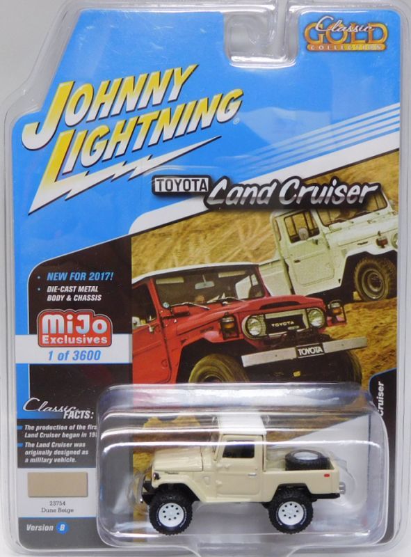 画像: JOHNNY LIGHTNING - CLASSIC GOLD COLLECTION "MIJO EXCLUSIVE" 【1980 TOYOTA LAND CRUISER "OPEN BACK"】を更新致しました。