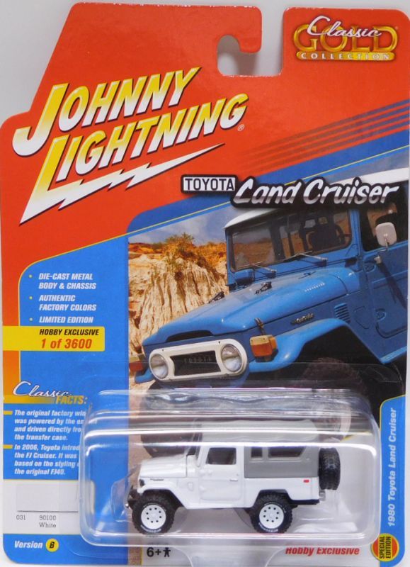 画像: JOHNNY LIGHTNING - CLASSIC GOLD COLLECTION "HOBBY EXCLUSIVE" 【1980 TOYOTA LAND CRUISER】を更新致しました。