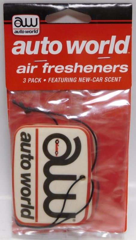 画像: AUTO WORLD LOGO AIR FRESHENERS 3個セットを更新致しました。