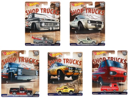 画像: 2018 HW CAR CULTURE 【Dアソート SHOP TRUCKS (5種セット）】のご予約を開始致しました。