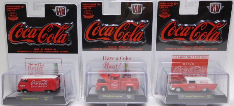 画像: M2 MACHINES - HOBBY EXCLUSIVE R2 【"COCA-COLA" 3種セット (BLACK BLISTER)】を更新致しました。