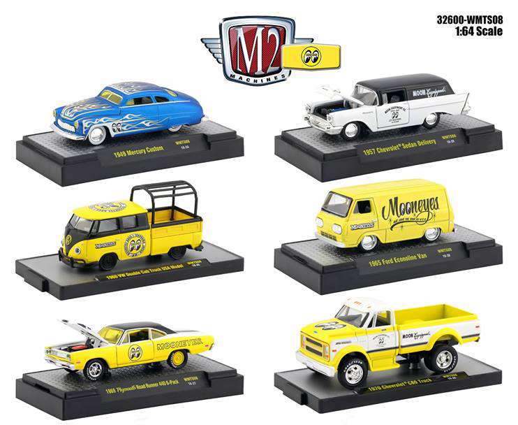 画像: M2 MACHINES MOONEYES R3 【WALMART EXCLUSIVE 6種セット】を更新致しました。