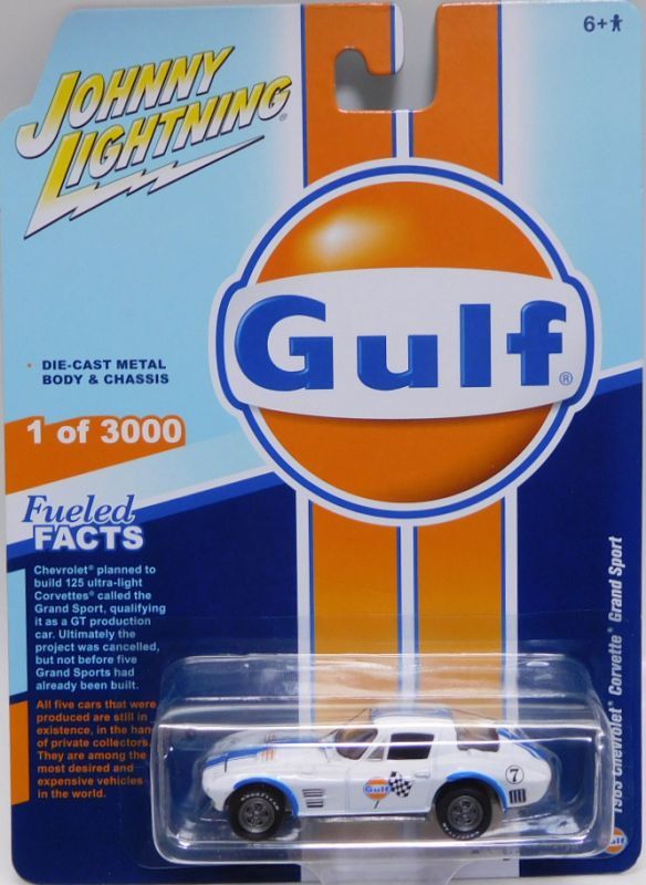 画像: JOHNNY LIGHTNING - HOBBY EXCLUSIVE 【"GULF" 1963 CHEVROLET CORVETTE GRAND SPORT】を更新致しました。