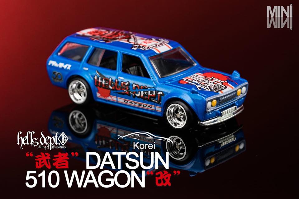 画像: シンガポール限定 【HELLS DEPT x KOREI　"武者" DATSUN 510 WAGON "改"（世界限定55台）】のご予約を開始致しました。