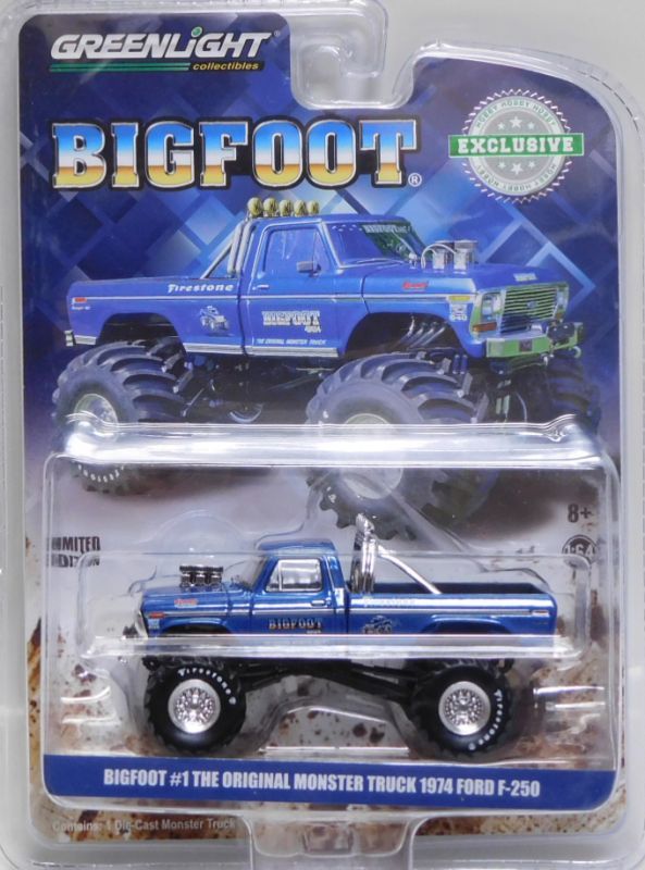 画像: GREENLIGHT HOBBY EXCLUSIVE 【BIGFOOT #1 ORIGINAL MONSTER TRUCK 1974 FORD F-250】 を更新致しました。