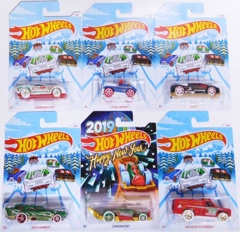 画像: 2018 WALMART EXCLUSIVE HOLIDAY HOT RODS + HAPPY NEW YEAR 【6種セット】を更新致しました。