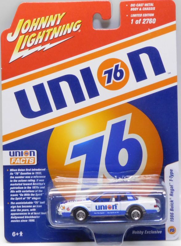 画像: JOHNNY LIGHTNING - HOBBY EXCLUSIVE 【"UNION 76 (UNOCAL 76)" 1988 BUICK REGAL T-TYPE】を更新致しました。