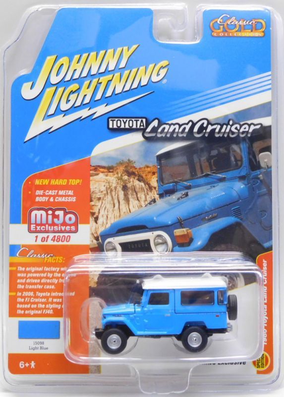 画像: JOHNNY LIGHTNING - CLASSIC GOLD COLLECTIONS "MIJO EXCLUSIVE" 【1980 TOYOTA LAND CRUISER】を更新致しました。