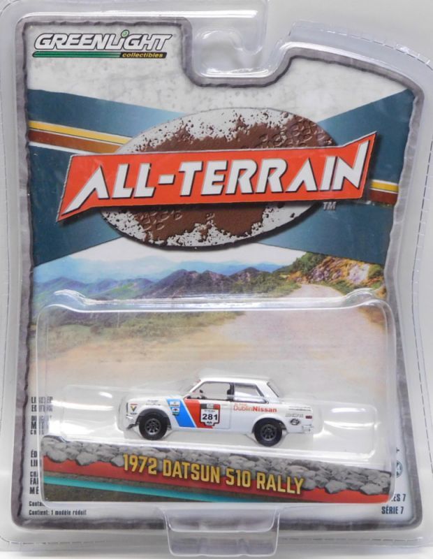 画像: GREENLIGHT ALL-TERRAIN S7 【1972 DATSUN 510 RALLY】を更新致しました。