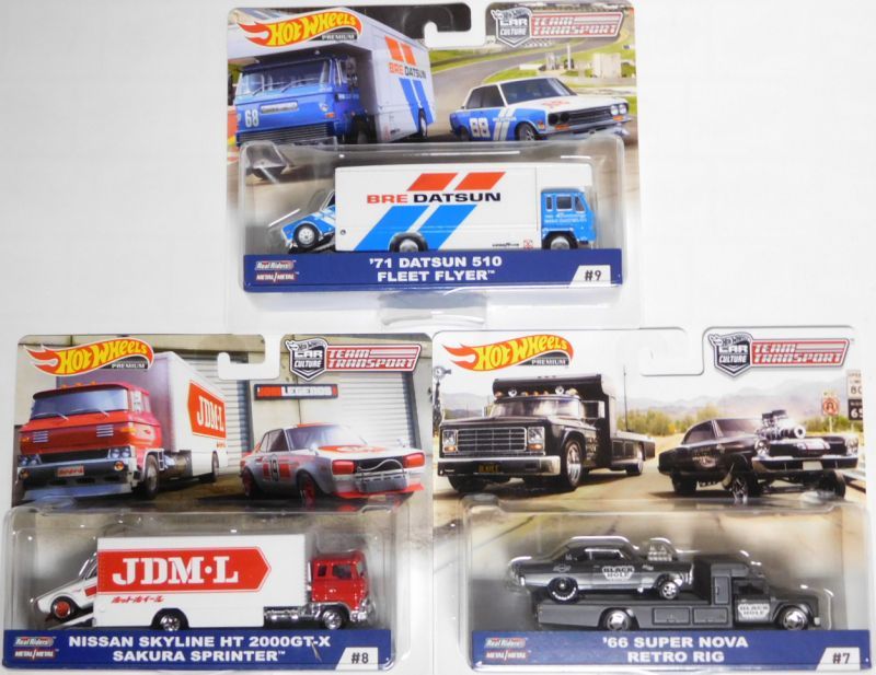 画像: 2018 HW CAR CULTURE - TEAM TRANSPORT【Cアソート (4個入り）】のご予約を開始致しました。