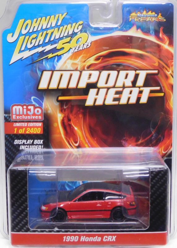 画像: JOHNNY LIGHTNING "MIJO EXCLUSIVE" 【"IMPORT HEAT" 1990 HONDA CRX】REDを更新致しました。