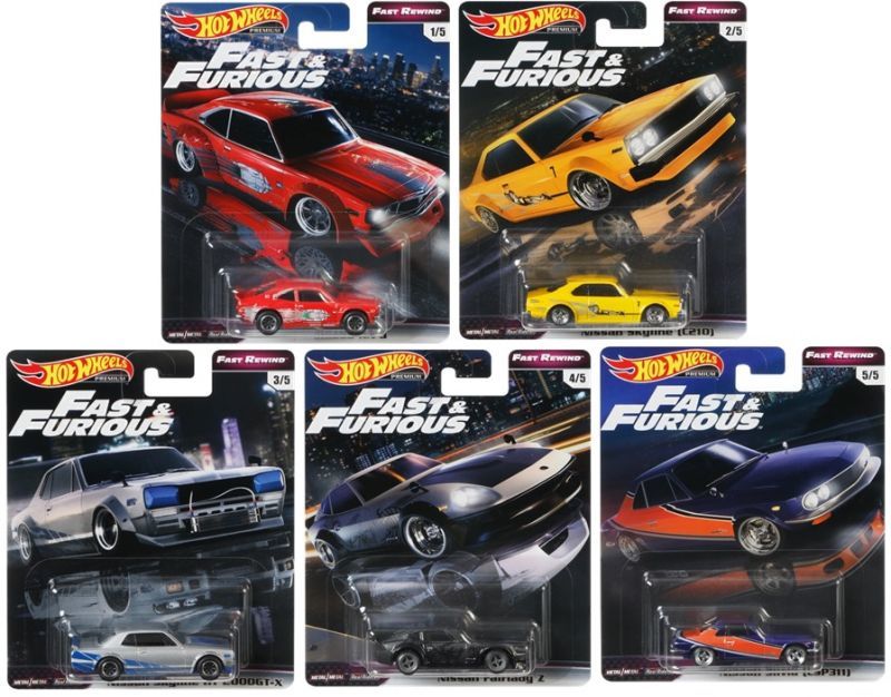 画像: 2019 HW PREMIUM FAST & FURIOUS 【Eアソート"FAST REWIND" 】のご予約を開始致しました。