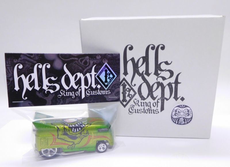 画像: HELLS DEPT 2019 - BOO Pinstriping 【"RAT FINK" VW DRAG BUS (カスタム完成品)】(MYSTERY PACK)を更新致しました。