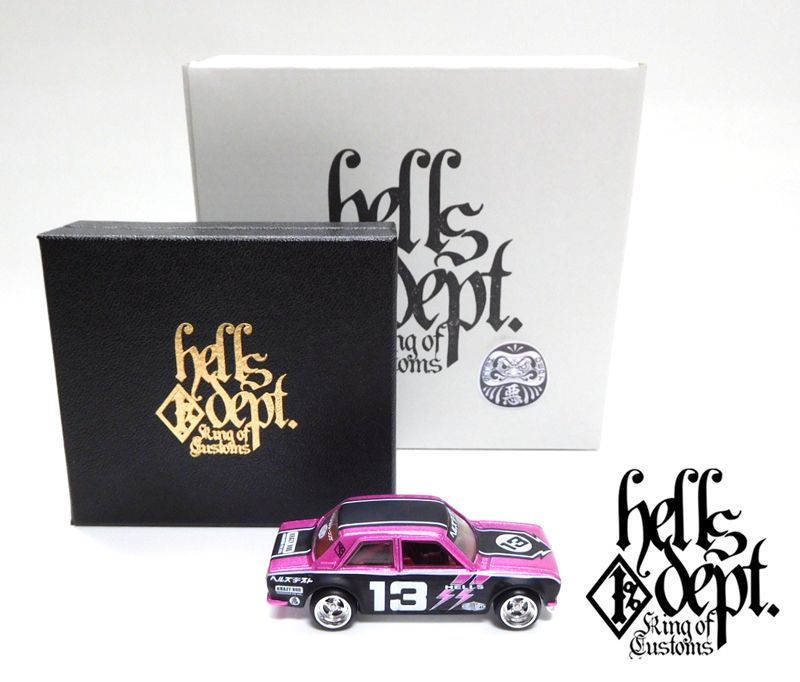 画像: HELLS DEPT 2020 【"HELLS DEPT 9th ANNIVERSARY MODEL Vol.7" DATSUN 510 (カスタム完成品)(10台限定）】PINKを更新致しました。