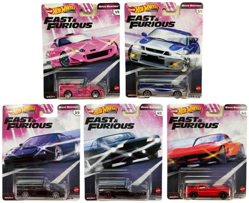 画像: 2020 HW PREMIUM FAST & FURIOUS 【Jアソート"QUICK SHIFTERS"】のご予約を開始致しました。