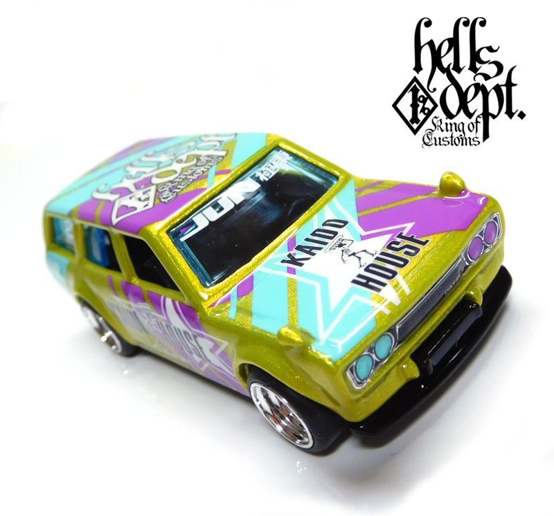 画像: HELLS DEPT X JUN IMAI KAIDO☆HOUSE 【'71 DATSUN BLUEBIRD 510 WAGON (カスタム完成品）】MET.CANDY YELLOWを更新致しました。