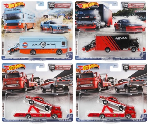 画像: HW CAR CULTURE - TEAM TRANSPORT 【Kアソート (4個入り）】LANCIA RALLY 037/NISSAN SKYLINE GT-R (BNR32)/'65 MERCURY COMET CYCLONE(x2)のご予約を開始致しました。