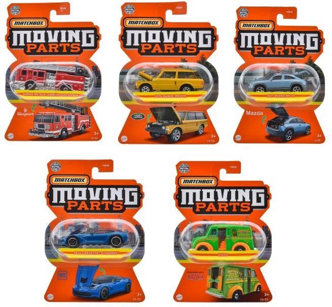 画像: 【2022 MATCHBOX MOVING PARTS　"C"アソート 8個入り】のご予約を開始致しました。