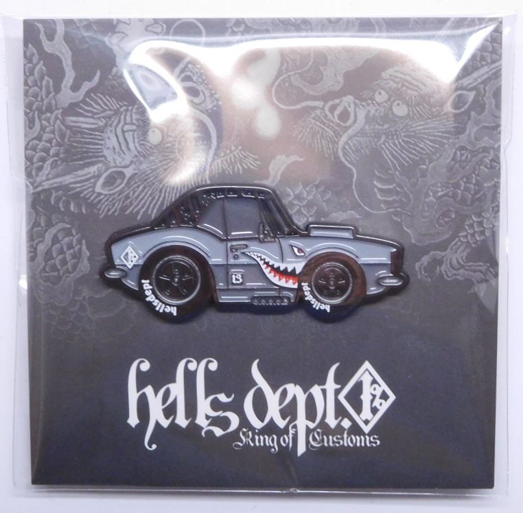 画像: HELLS DEPT x FUNKASTOK MOTORS 【SHARK CAMARO ピンズ 】GRAYを更新致しました。