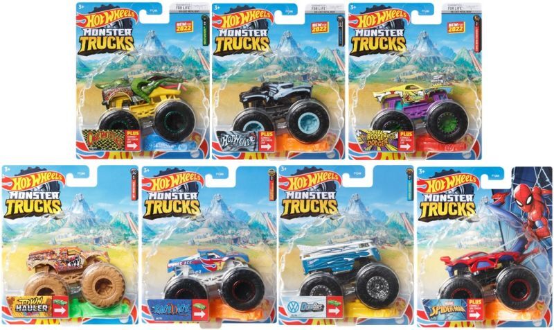 画像: HW MONSTER TRUCKS! 【Lアソート (8個入り）】のご予約を開始致しました。