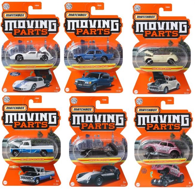 画像: 【2022 MATCHBOX MOVING PARTS　"F"アソート 8個入り】のご予約を開始致しました。