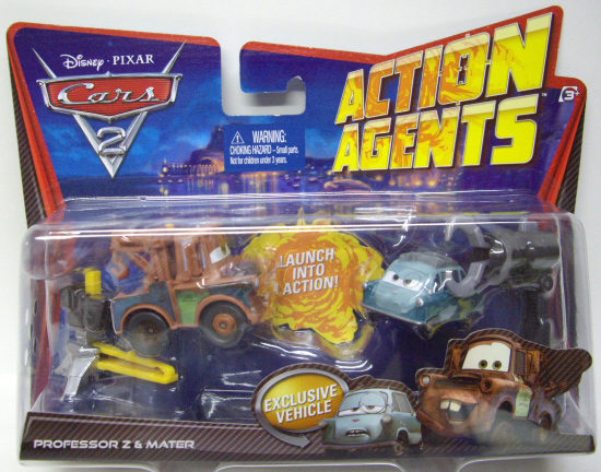 画像: DISNEY CARS2 ACTION AGENT 2PACKが入荷致しました。