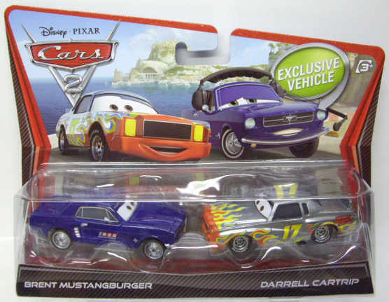 画像: DISNEY CARS 2 EXCLUSIVE 2CAR PACK "A"、"B"アソートが入荷致しました。