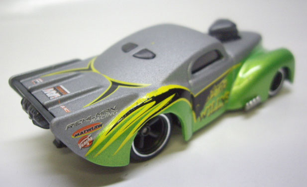 画像: LOOSE - PHIL'S GARAGE CHASE 【'41 PRO MOD WILLYS】　GREEN/RR  (セットばらし・サイン付き）