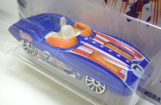 画像: 2010 WALMART EXCLUSIVE 4th of July 【CORVETTE STINGRAY】　BLUE/10SP