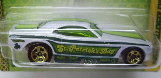 画像: 2010 WALMART EXCLUSIVE CLOVER CARS 【DODGE CHALLENGER FUNNY CAR】　WHITE/5SP