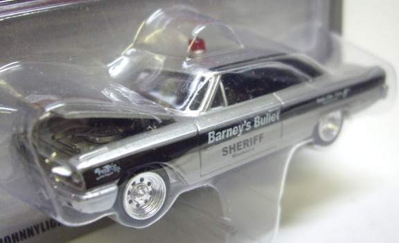 画像: JOHNNY LIGHTNING 2.0  R4 【"SGT.BILLY HILL" 1963 FORD GALAXIE 500】 SILVER