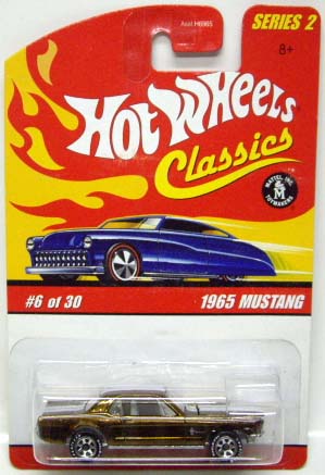 画像: 2006 CLASSICS SERIES 2 【1965 MUSTANG】　SPEC.DK.GOLD/7SP (WHITE STRIPES)