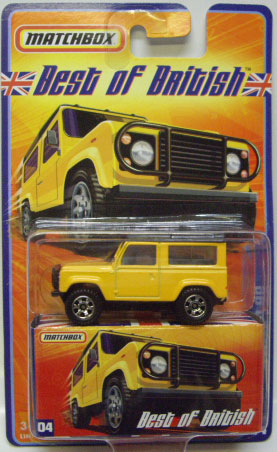 画像: 2007 BEST OF BRITISH 【(LAND ROVER) DEFENDER 90】　YELLOW