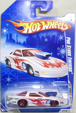 画像: TARGET EXCLUSIVE SNOW FLAKE CARD 【PRO STOCK FIREBIRD】　WHITE/RED 5SP