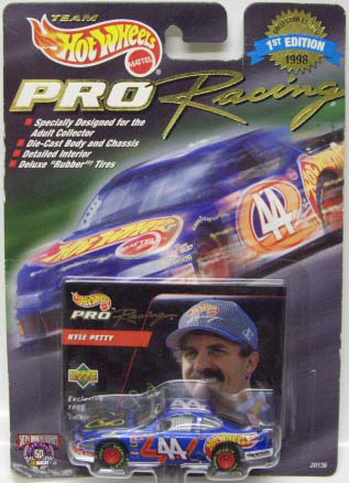 画像: 1998 HOT WHEELS PRO RACING 【KYLE PETTY #44 TEAM HOT WHEELS PONTIAC GRAND PRIX (1ST EDITION)】　BLUE/RR