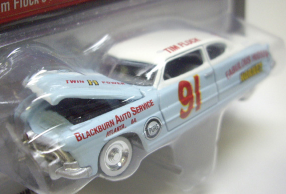 画像: JOHNNY LIGHTNING 2.0  R4 【"TIM FLOCK'S FABULOUS" HUDSON HORNET】 LIGHT BLUE