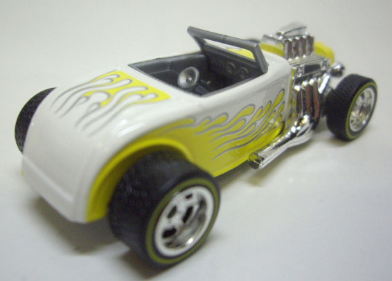 画像: LOOSE - WAYNE'S GARAGE CHASE 【STREET RODDER】　WHITE-YELLOW/RR  (セットばらし・サイン付き）