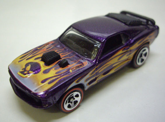 画像: LOOSE - 2005 CLASSICS STRIP ACTION SET 【MUSTANG MACH 1】　PURPLE/RL